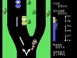 Zippy Race screenshot 3 for Sega Mark III