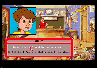 The Adventures of Willy Beamish screenshot 3 for Sega CD