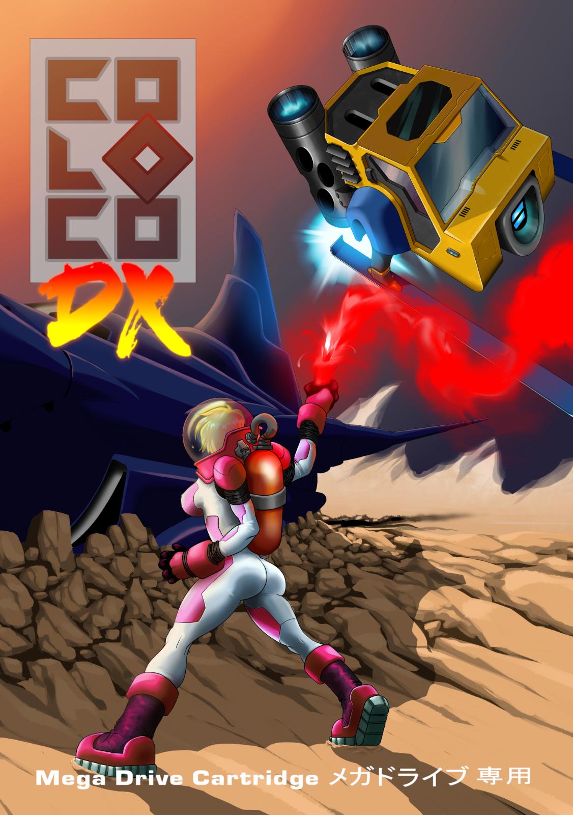 Coloco DX box art for Sega Mega Drive