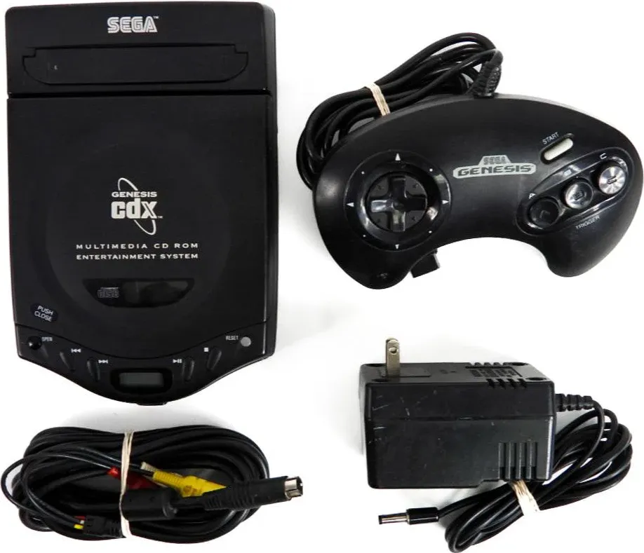 Sega Genesis CDx Console box art for Sega Genesis