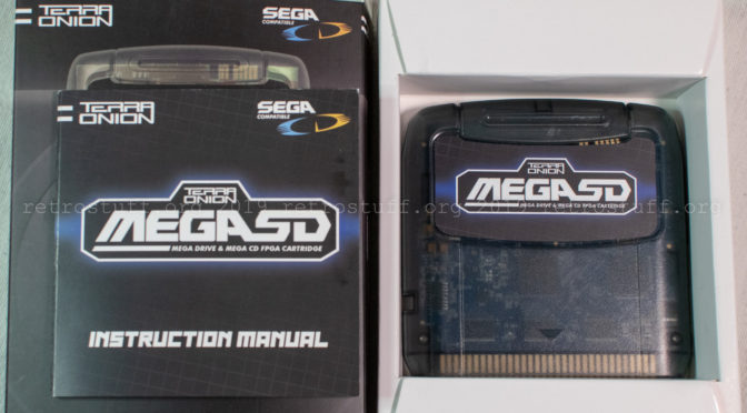 Terraonion MegaSD box art for Sega Mega Drive