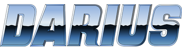 Darius logo for Sega Mega Drive