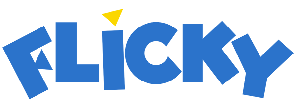 Flicky logo for Sega Mega Drive