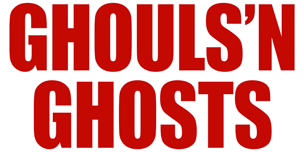 Ghouls 'n Ghosts logo for Sega Mega Drive
