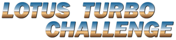 Lotus Turbo Challenge logo for Sega Mega Drive