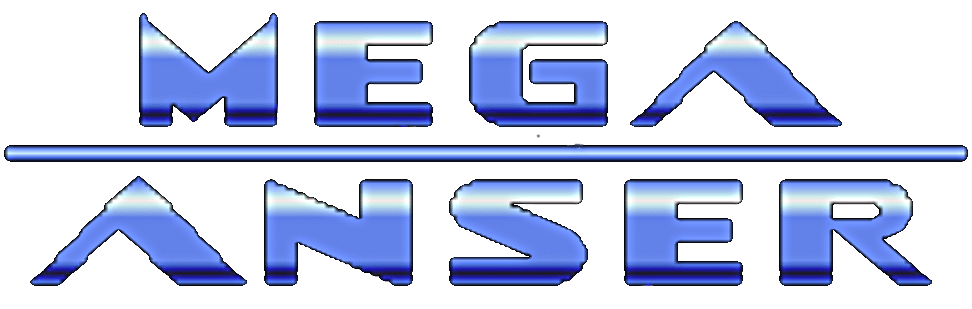 Mega Anser logo for Sega Mega Drive