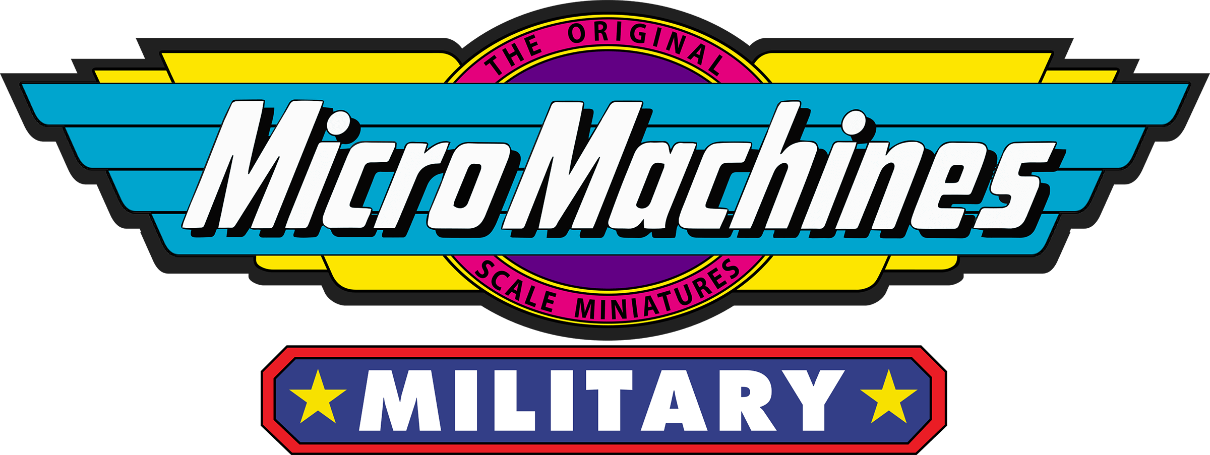 Micro Machines Military logo for Sega Mega Drive