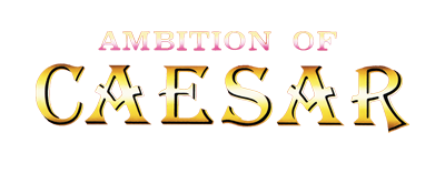 Ambition of Caesar logo for Sega Mega Drive