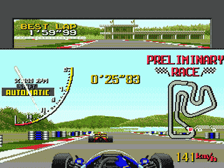 Super Monaco GP II screenshot 3 for Sega Mega Drive