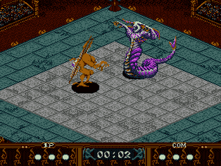 Beast Warriors screenshot 4 for Sega Mega Drive