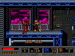 Space Funky B.O.B. screenshot 4 for Sega Mega Drive