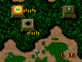 Cross Fire screenshot 3 for Sega Mega Drive
