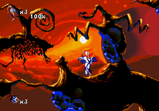 Earthworm Jim 2 screenshot 3 for Sega Mega Drive