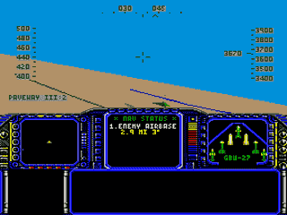 F-117 screenshot 3 for Sega Mega Drive