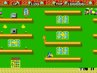 Flicky screenshot 3 for Sega Mega Drive