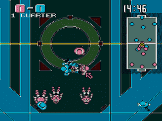 Wrestleball screenshot 4 for Sega Mega Drive