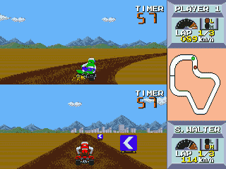 MegaTrax screenshot 4 for Sega Mega Drive