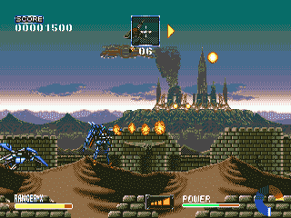 Ranger-X screenshot 3 for Sega Mega Drive