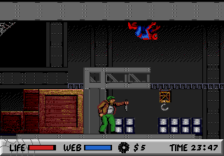 Spiderman vs. The Kingpin screenshot 3 for Sega Mega Drive