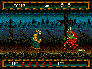 Splatterhouse Part 2 screenshot 6 for Sega Mega Drive