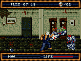 Splatterhouse Part 3 screenshot 4 for Sega Mega Drive