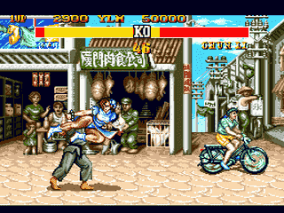 Street Fighter II Plus: Champion Edition screenshot 3 for Sega Mega Drive