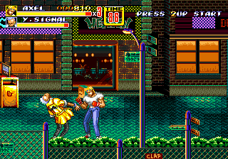 Bare Knuckle 2 screenshot 5 for Sega Mega Drive