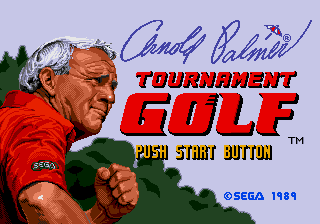 Super Masters title screen for Sega Mega Drive