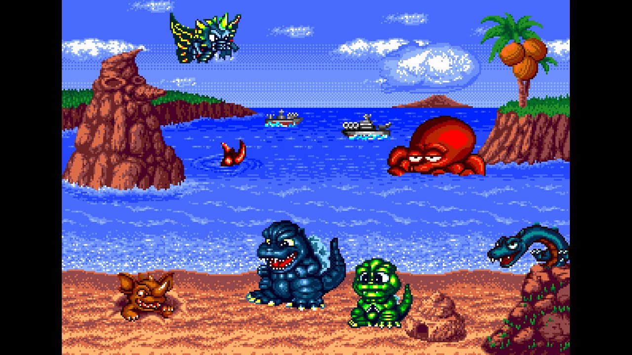 Godzilla: Doki Doki Kaijuu-tou screenshot 3 for Sega Pico