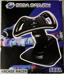 Arcade Racer Steering Wheel box art for Sega Saturn