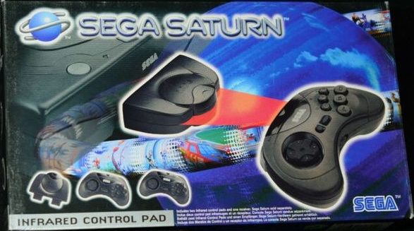Infrared Control Pad box art for Sega Saturn