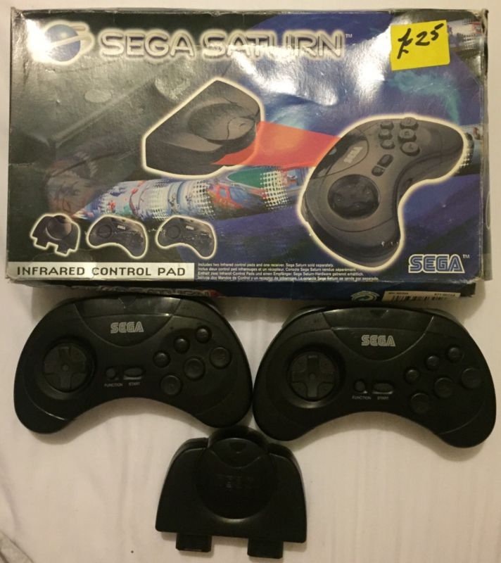 Infrared Control Pad box art for Sega Saturn