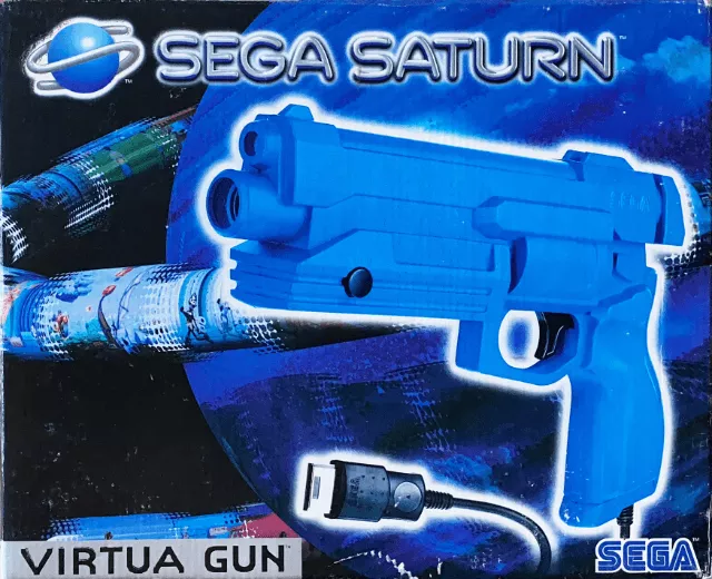 Sega Virtua Gun box art for Sega Saturn