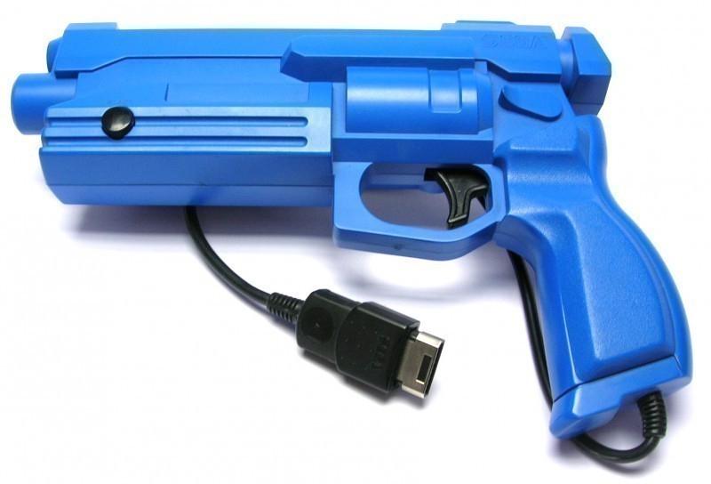 Sega Virtua Gun box art for Sega Saturn