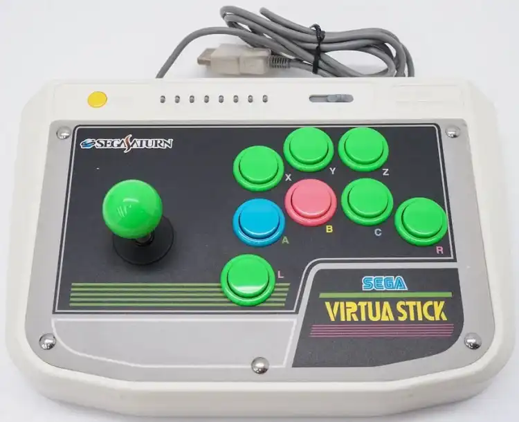 Virtua Stick box art for Sega Saturn