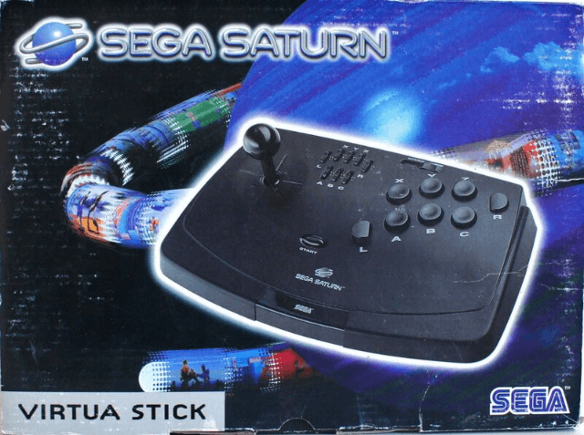 Virtua Stick box art for Sega Saturn