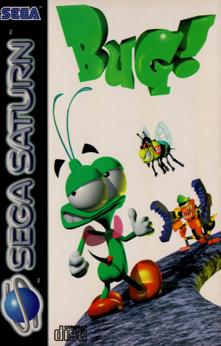 Bug box art for Sega Saturn