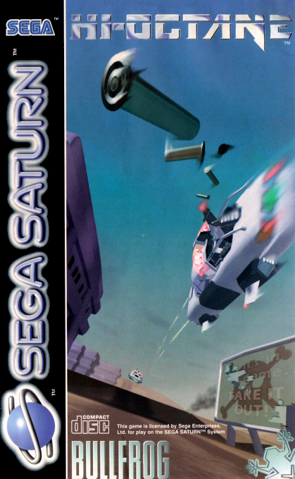 Hi-Octane box art for Sega Saturn