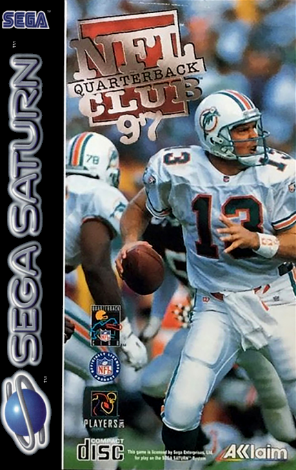 NFL Quarterback Club 97 box art for Sega Saturn