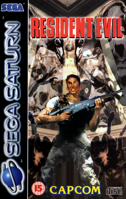 Resident Evil box art for Sega Saturn