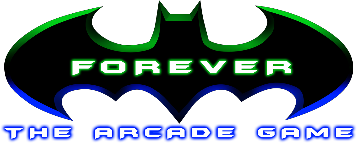 Batman Forever logo for Sega Saturn