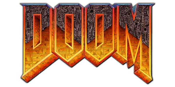 Doom logo for Sega Saturn