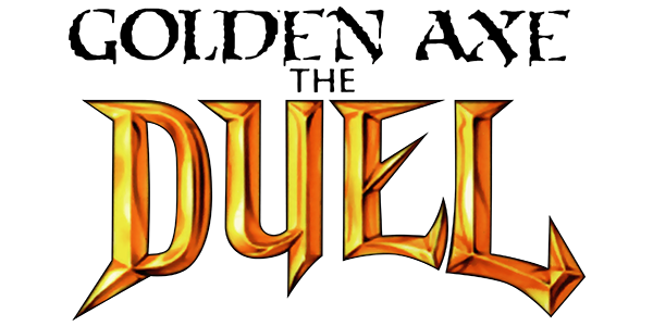 Golden Axe: The Duel logo for Sega Saturn