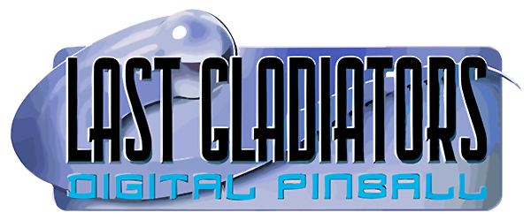 Last Gladiators Digital Pinball logo for Sega Saturn