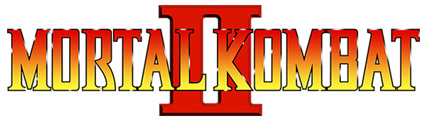 Mortal Kombat II logo for Sega Saturn