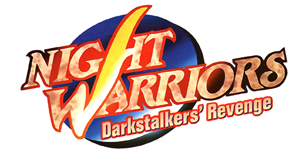 Night Warriors: Darkstalkers' Revenge logo for Sega Saturn