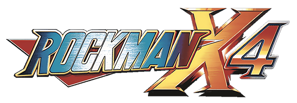 Rockman X4 logo for Sega Saturn