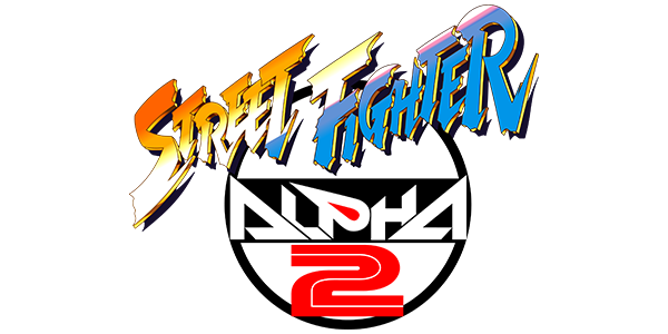 Street Fighter Alpha 2 logo for Sega Saturn