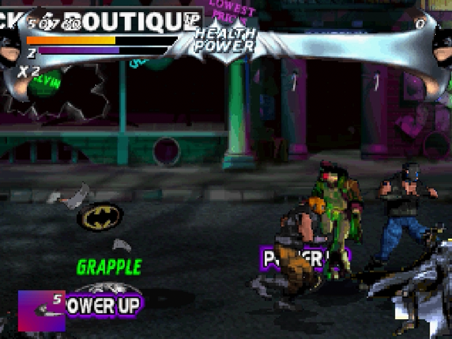 Batman Forever screenshot 2 for Sega Saturn