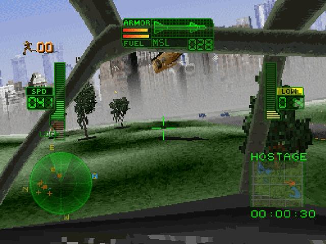 Black Dawn screenshot 3 for Sega Saturn